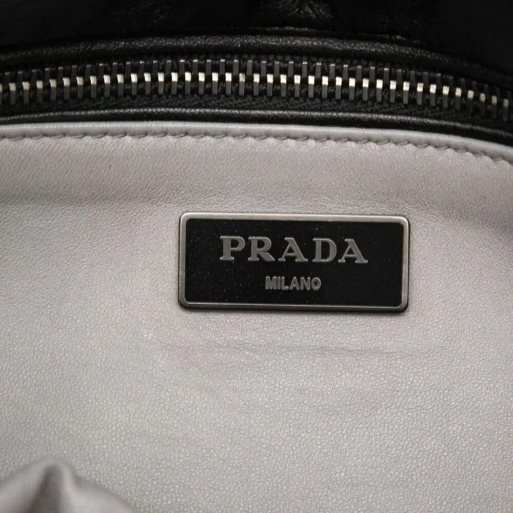 Prada Nappa Bomber Chain Shoulder Bag